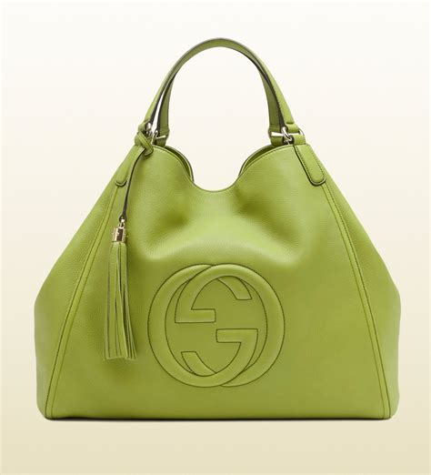 gucci green handbags|Gucci shoulder bag green.